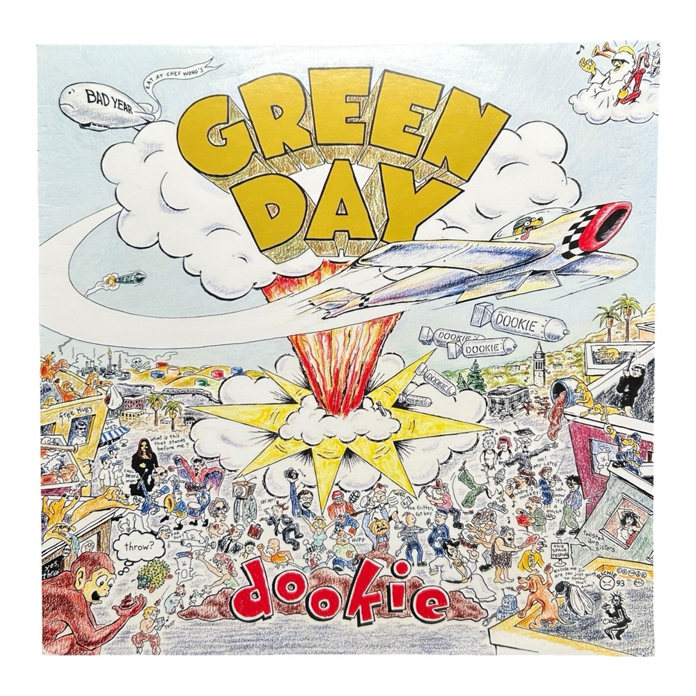 Green Day Dookie Vinyl LP Record 2008 Reprise 468284-1 Pop Punk Alternative Rock